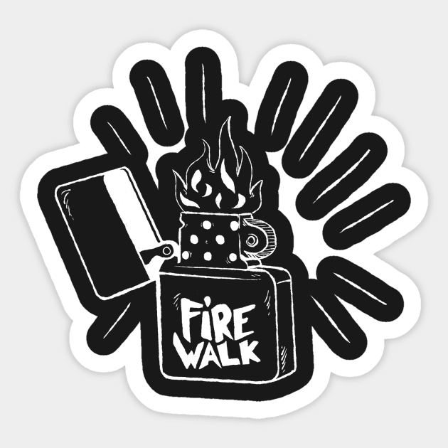 FireWalk Sticker by Poogz